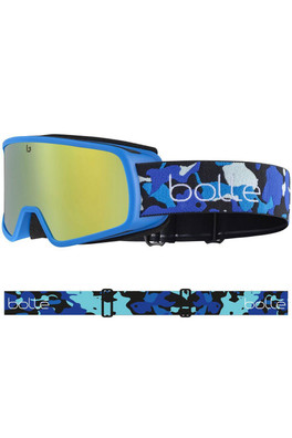 Nevada JR Youth Snow Goggles - Matte Blue Camo/Sunshine