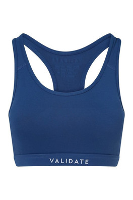 247 Essential Womens Sports Bra - Blue