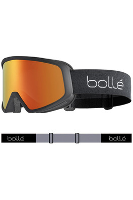 Bedrock Plus Unisex Snow Goggles - Matte Black/sunrise