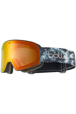 Nevada Unisex Snow Goggles - Black Tie Dye/Phantom Fire Red