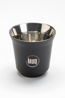 Double Wall Stainless Steel Espresso Cup - Black