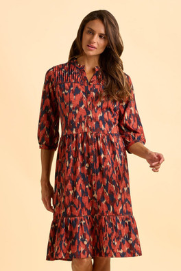 Aurora Womens Dress - Red