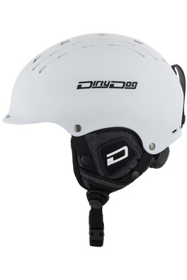 Solar Unisex Snow Helmet - Matte White
