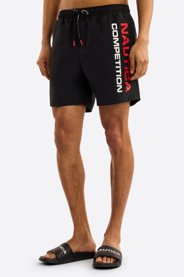 Ramses Mens 6" Swim Short - Black
