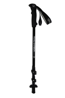 Trail Carbon Trekking Pole - Black