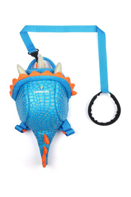 Toddler Backpack With Rein - Triceratops