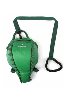 Toddler Backpack With Rein - Crocodile