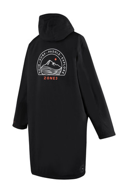 Active-Flex Unisex Changing Robe - Black/Orange