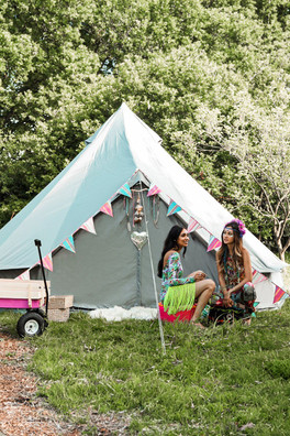 5m Bell Tent Oxford 230gsm - Grey