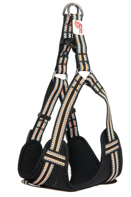 Comfort Reflective Step-in Harness - Black