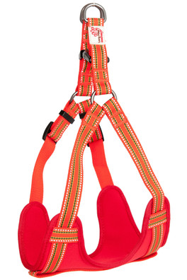 Comfort Reflective Step-in Harness - Orange