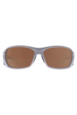 Racing Sport Sunglasses - White / Brown Photochromic