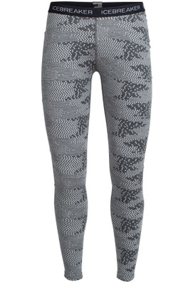 Merino Wool Vertex 260 Womens Base Layer Tights - Blizard White/Jet Grey