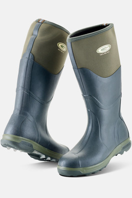 Tayline Mens Wellies - Green