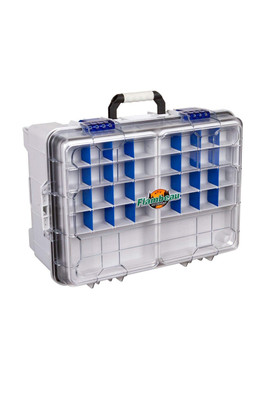 Fishing Outdoors Waterproof Satchel Tackle Box - Grey