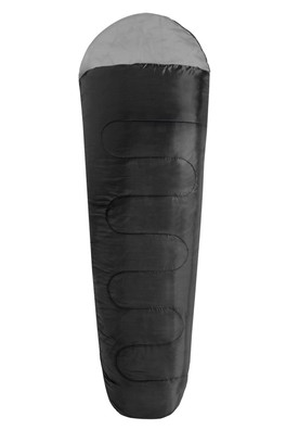 2 Season Lightweight Sleeping Bag 150 GSM - Black