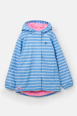 Freya Kids Waterproof Jacket - Denim Stripe