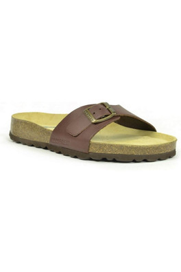 Malaga Womens Sandals - Dark Brown
