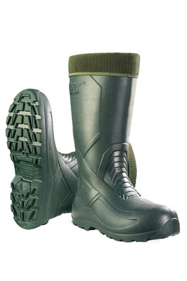 X-Track Ultra Thermal Fishing Welly Boot - Green