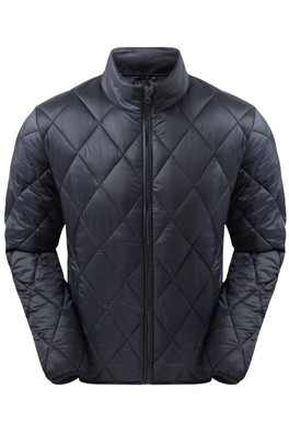 Diamond Mens Padded Jacket - Navy
