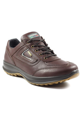 Airwalker Mens Lightweight Comfort Shoe - Dark Brown