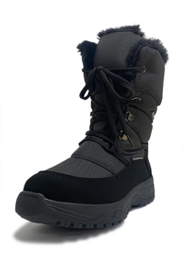 Aspen 2 Women's Winter Boots with Ice Grips - Black