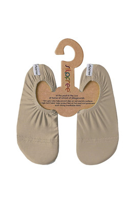 Non-Slip Lightweight Kids Swim Shoes Sand - Beige
