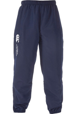 Pantalon De Survêtement CANTERBURY à Manchettes - Taille 2XL Bleu Marine - Zip Long - Pour Rugby, Sport