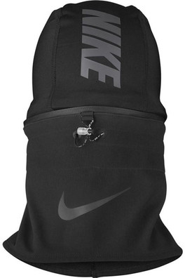 Mens Convertible Hat Hood - Black/Grey