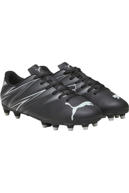 Attacanto Kids Football Boots - Black/Silver