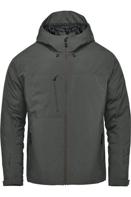 Nostromo Mens Thermal Soft Shell Jacket - Graphite Grey/Black