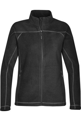 Reactor Womens Fleece Shell Jacket - Black