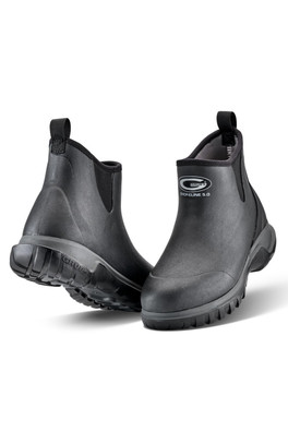 Shoreline Unisex Ankle Wellies - Black
