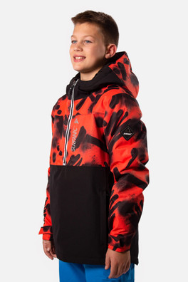 Breaker Kids Overhead Ski Jacket - Orange