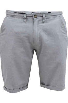 Newgate D555 Mens Oxford Shorts - Grey