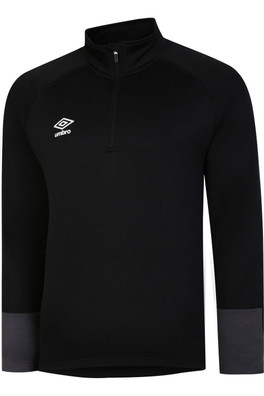 Total Training Mens Track Jacket - Black/White/Carbon