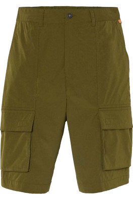 Mens Water Repellent Cargo Shorts - Olive