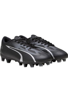 Ultra Play Kids Football Boots - Black/Silver