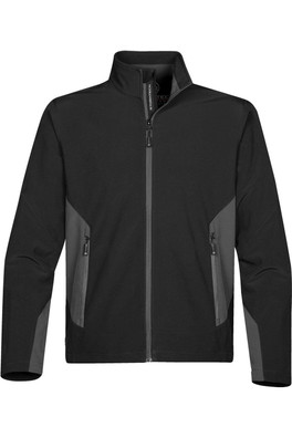 Pulse Mens Softshell Jacket - Black/Granite