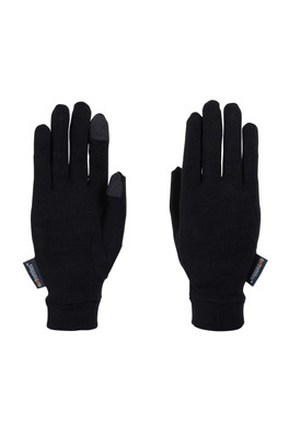 Unisex Merino Touch Liner Glove - Black
