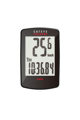 Padrone Wireless Cycle Computer - Black