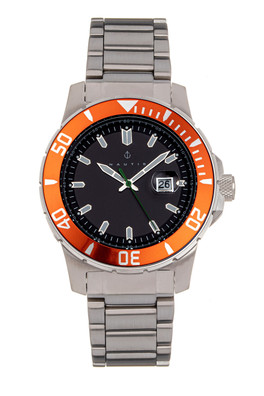 Admiralty Pro 200 Deep Diving Bracelet Watch - Orange/Black