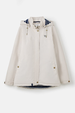 Eva  Womens Waterproof Coat - Irish Cream