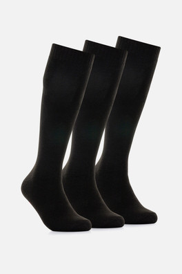 Pro Tech Womens 3pk Socks - Black