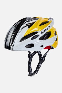 Cycle Helmet - Yellow/white/anth