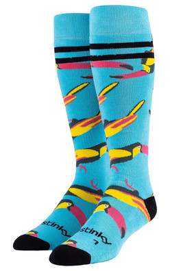 Toucan Unisex Socks - Blue