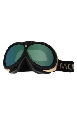 ML0130 Ski Goggles - Black / Gold Mirrored