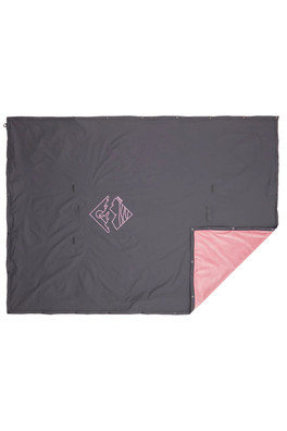 Coorie Unisex Blanket - Grey/Pink