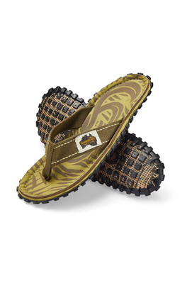 Islander Womens Flip-Flops - Khaki G