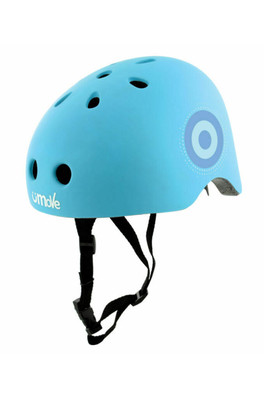 Neon Ramp Kids Bike Safety Helmet - Blue